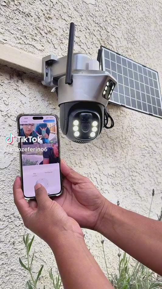Cámara de Seguridad Inalámbrica Solar
